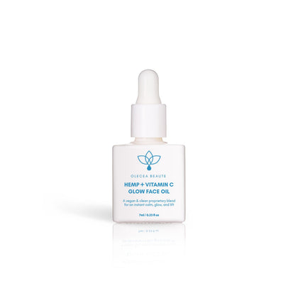 Travel Size Hemp + Vitamin C Glow Face Oil 7ml/0.23 fl oz