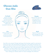 Load image into Gallery viewer, Blue Circle Jade Guasha Tool - Olecea ™ 
